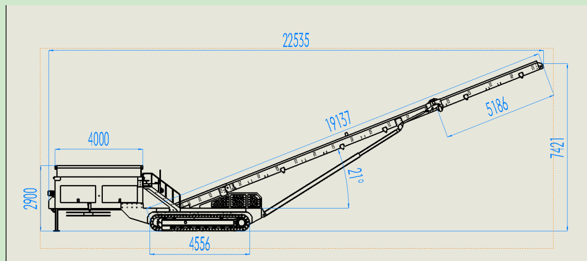  XLD-800 รถยกตีนตะขาบเคลื่อนที่ 